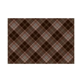 Brown Tartan Plaid T-Shirt