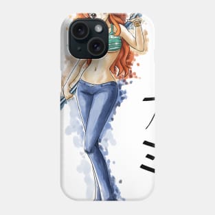 Nami Watercolor Phone Case