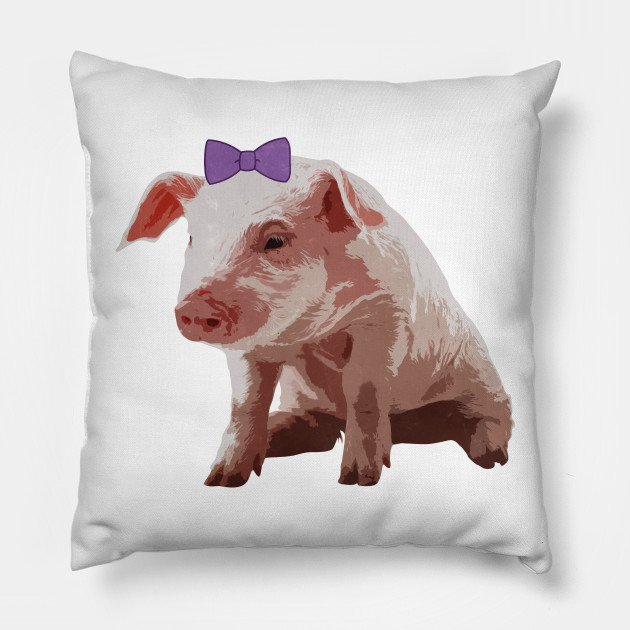 Cute Bow Southern Preppy Pig