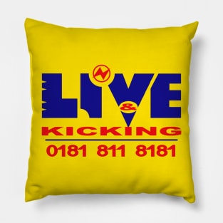 Live and Kicking British TV Show Pillow