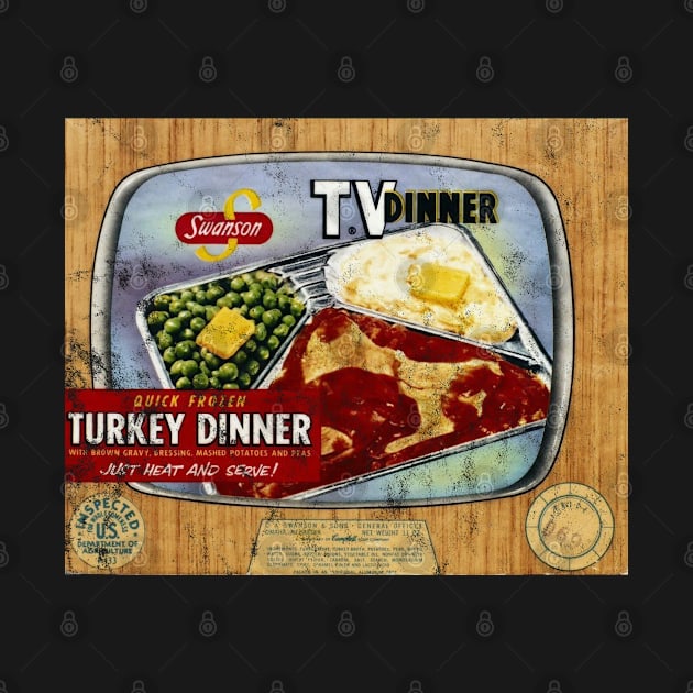 TV Dinner - Turkey by offsetvinylfilm