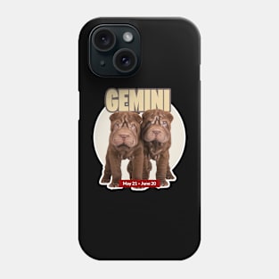 Dog Birth Signs - Gemini Phone Case