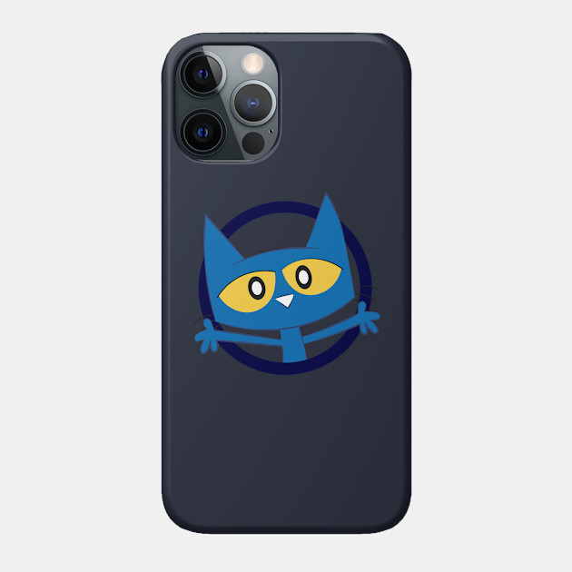 hello blue cat - Blue Cat - Phone Case