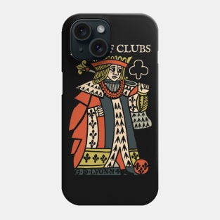 Character of Playing Card Jack of Clubs Phone Case