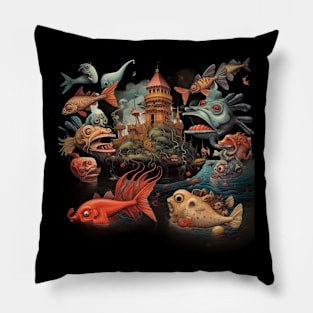 Another award-winning design - There's some Fish or Something Pillow