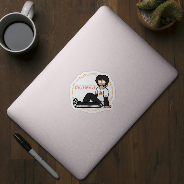 Dream SMP - Sapnap fan art Sticker for Sale by FunnehGacha