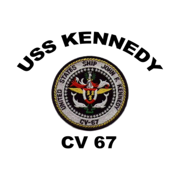 CV-67 - Uss John F Kennedy - Kids T-Shirt | TeePublic UK