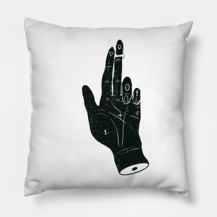 pow pow Palmistry Pillow