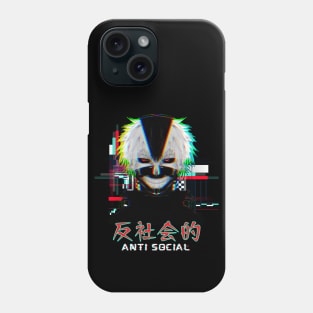 Anime Vaporwave Antisocial Ghoul Phone Case