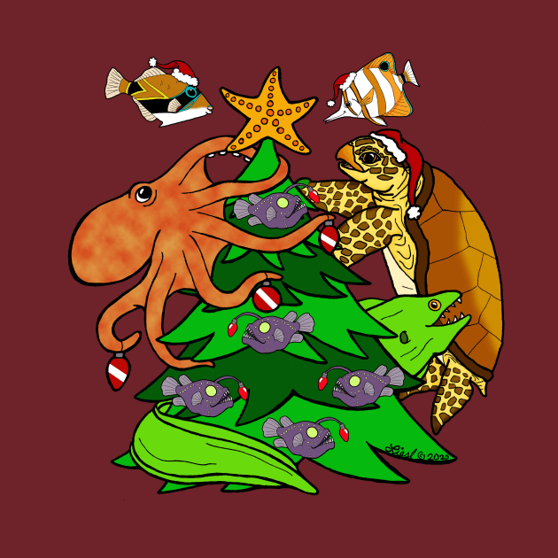 Christmas Tree Reef by HonuHoney