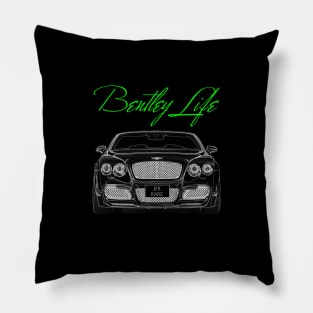 Bentley Life Continental V8S Luxury Car Front & Rear Pillow