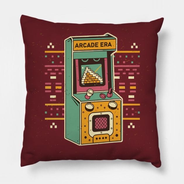 ARCADE ERA Pillow by XYDstore