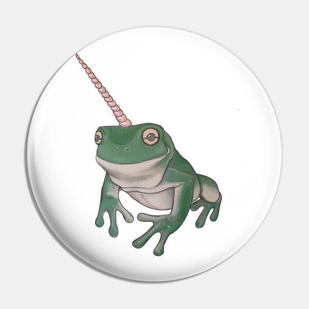 Unicorn Froggo Pin by noodworth