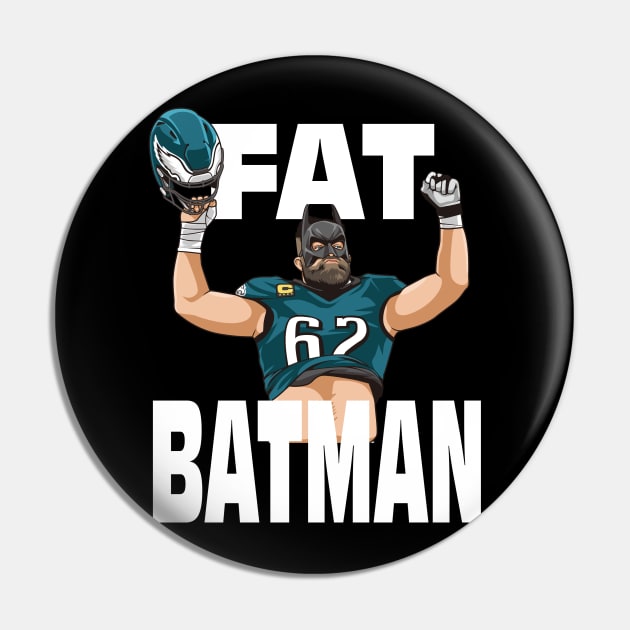 The Fatbatman Pin by Tailgate Team Tees