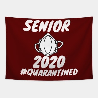 senior 2020 quarantine shirt,senior 2020 quarantine mask Tapestry