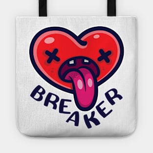 Cute Heart Breaker Funny Valentines Shirt Boys Girls Tote