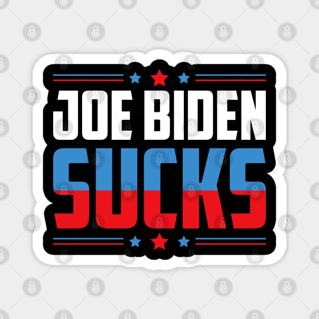 Joe Biden Sucks Anti-Biden Election Political Magnet by TeeTeeUp