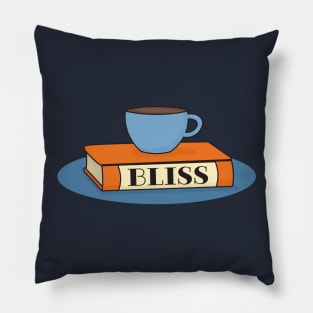 Books and coffee Pillow