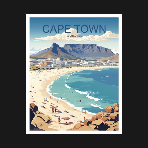 CAPE TOWN by MarkedArtPrints