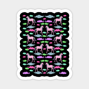 Unicorn Pattern #1 Magnet