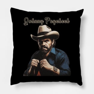 Johnny Paycheck Pillow