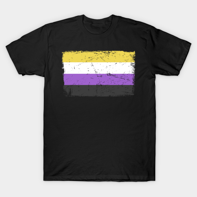 Non-Binary Pride Flag | Gender Identity Genderqueer - Non Binary - T ...