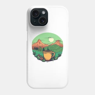 Fresh air fresh coffee Phone Case