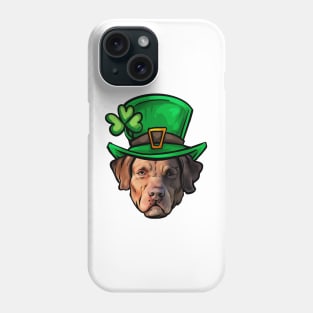 St Patricks Day Chesapeake Bay Retriever Phone Case