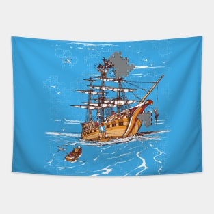 Shiver Me Timbers Tapestry