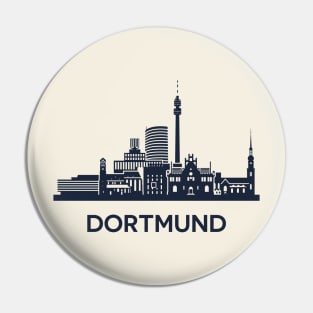 Dortmund Skyline Emblem Pin