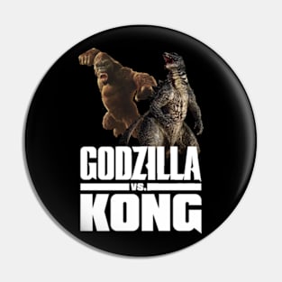 godzilla vs kong team godzilla Kong Pin