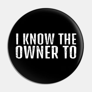 bartender Pin