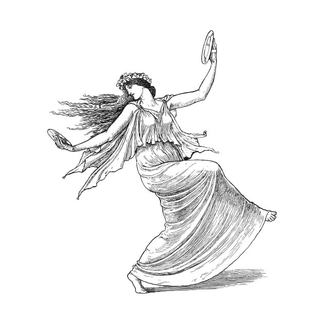 Dancing Nymph (Nymphe Danseuse) (1895) by WAITE-SMITH VINTAGE ART