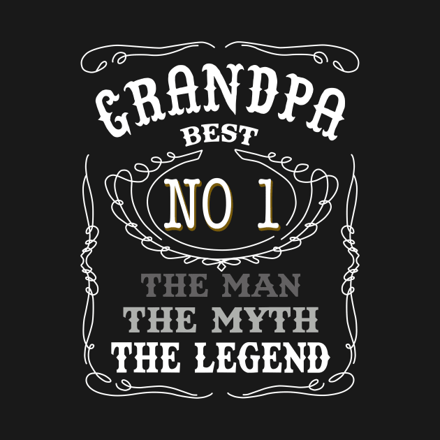 Granpa best no 1 the man the myth the legend by vnsharetech