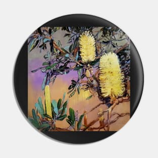 Yellow Banksia Pin