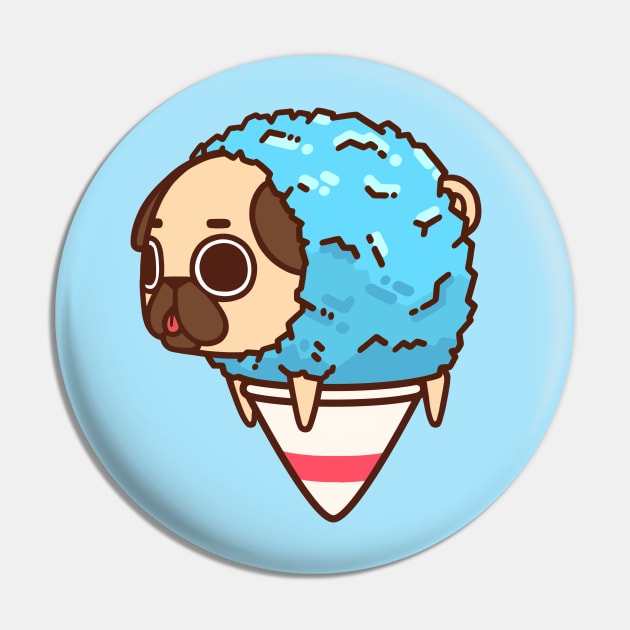 Snow Cone Puglie Pin by Puglie Pug 