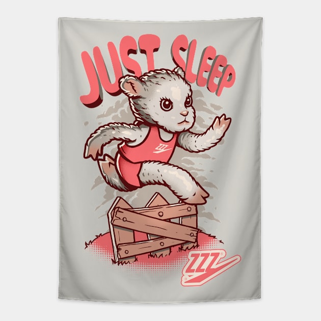 Just Sleep Tapestry by wehkid