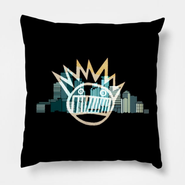 WEEN BOOGNISH MINNEAPOLIS Pillow by brooklynmpls