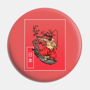 JAPANESE ART (SAMURAI) Pin