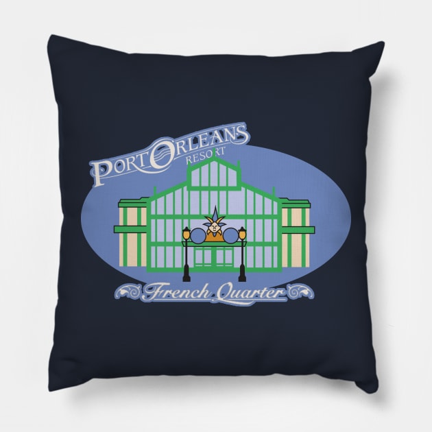 Port Orleans French Quarter II Pillow by Lunamis