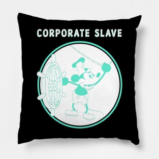 steamboat willie slave Pillow