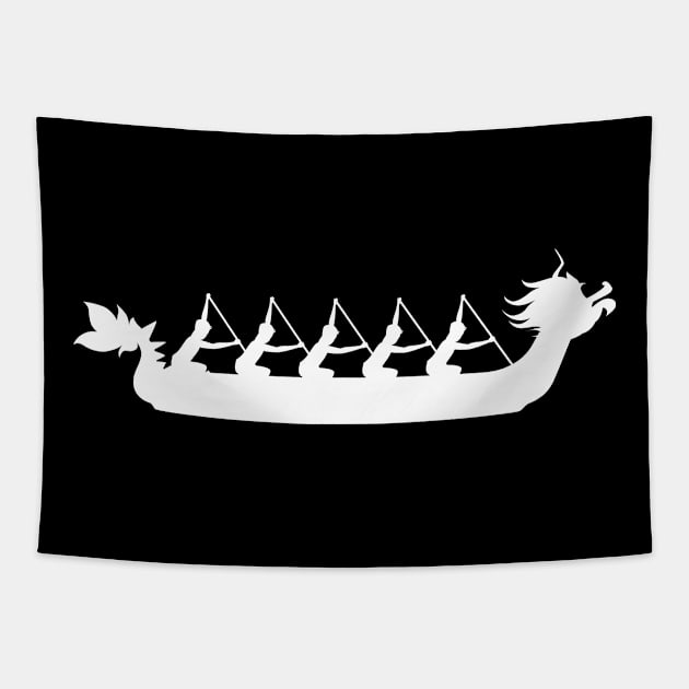 Dragon Boat Team Tapestry by Shirtbubble