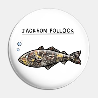 Jackson the Pollock Pin