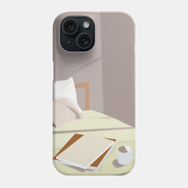 Morning routine Phone Case by Sneshkica