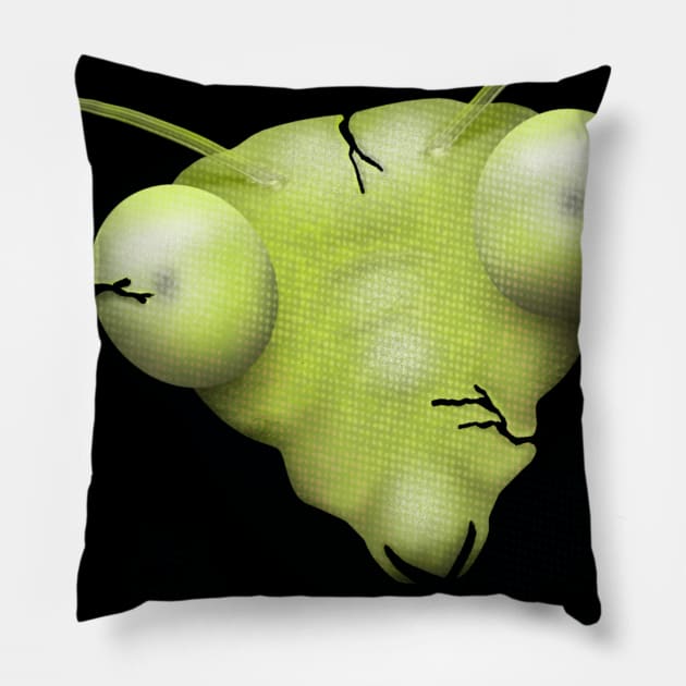 Mantis Pillow by meganther0se