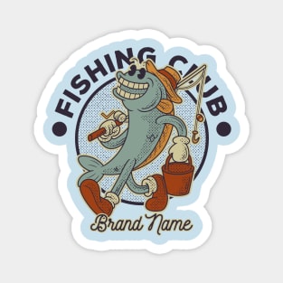 fishing club Magnet