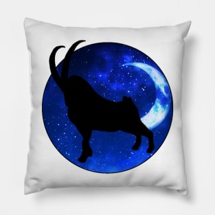 Ram Silhouette Pillow