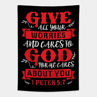 1 Peter 5:7 Tapestry