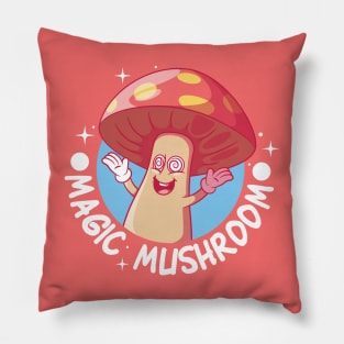 Magic Mushroom Pillow