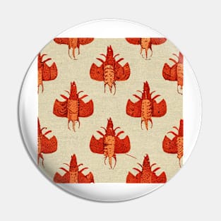 Vintage lobster Pin